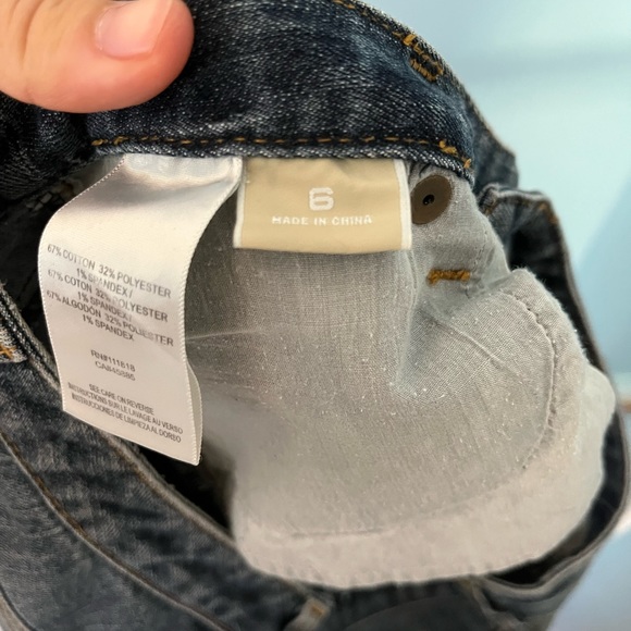 Micheal Kors low-rise, dark wash jeans - Picture 4 of 4